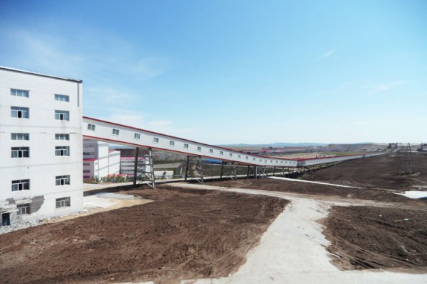 Non coal mine bulk conveying system and supporting works